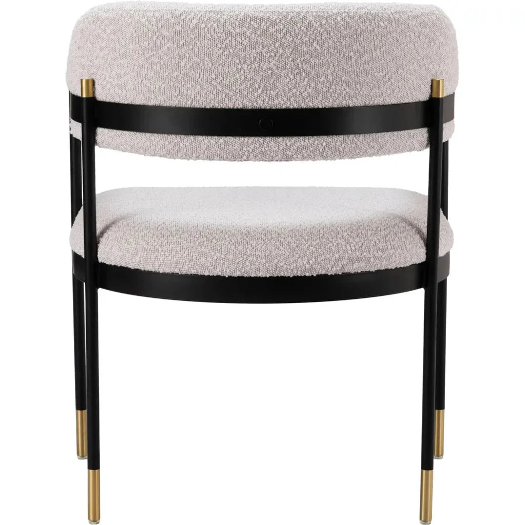 Zadar Misty Gray Dining Arm Chair - LOOMLAN - Zuo Modern - Dining Chairs