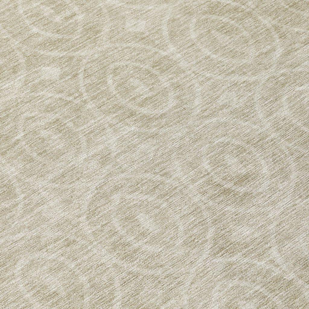 Zafrine Beige Washable Indoor - Outdoor Rug - LOOMLAN - LOOMLAN Rugs - Outdoor Rugs