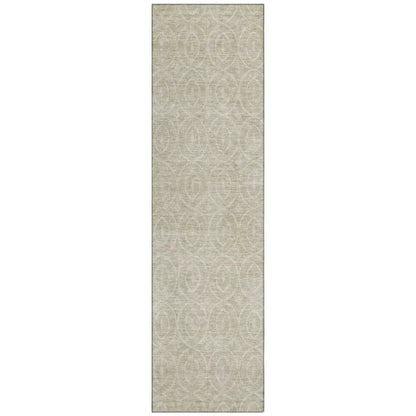 Zafrine Beige Washable Indoor - Outdoor Rug - LOOMLAN - LOOMLAN Rugs - Outdoor Rugs