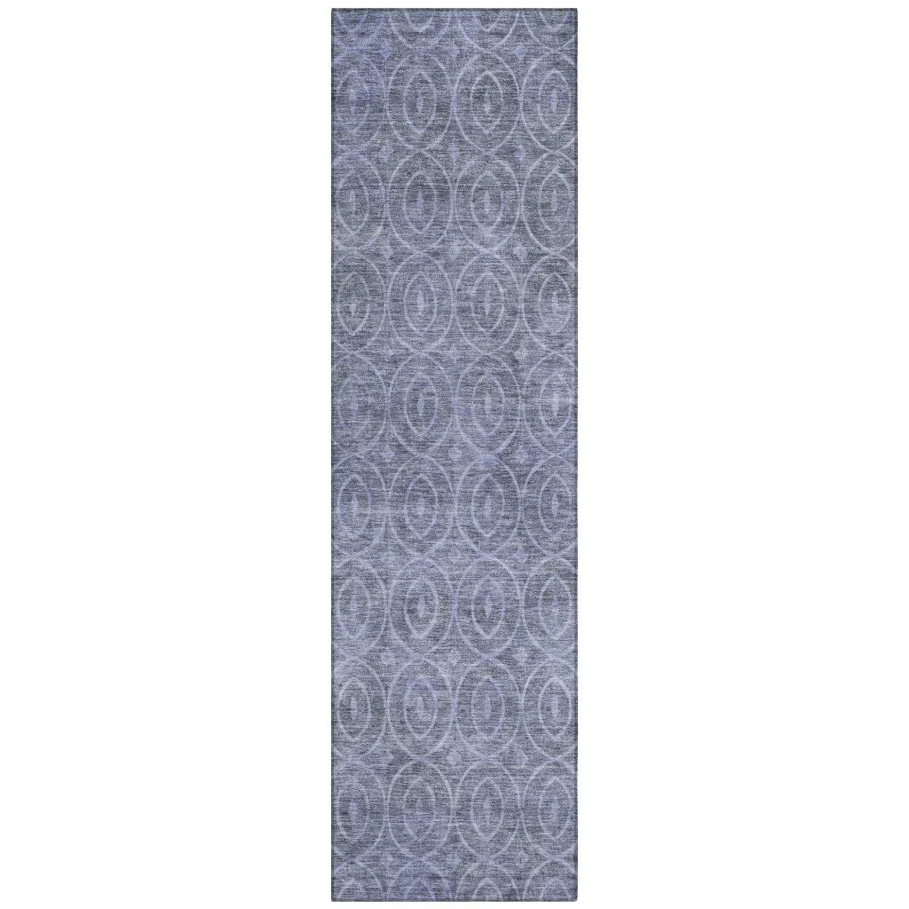 Zafrine Denim Washable Indoor - Outdoor Rug - LOOMLAN - LOOMLAN Rugs - Outdoor Rugs
