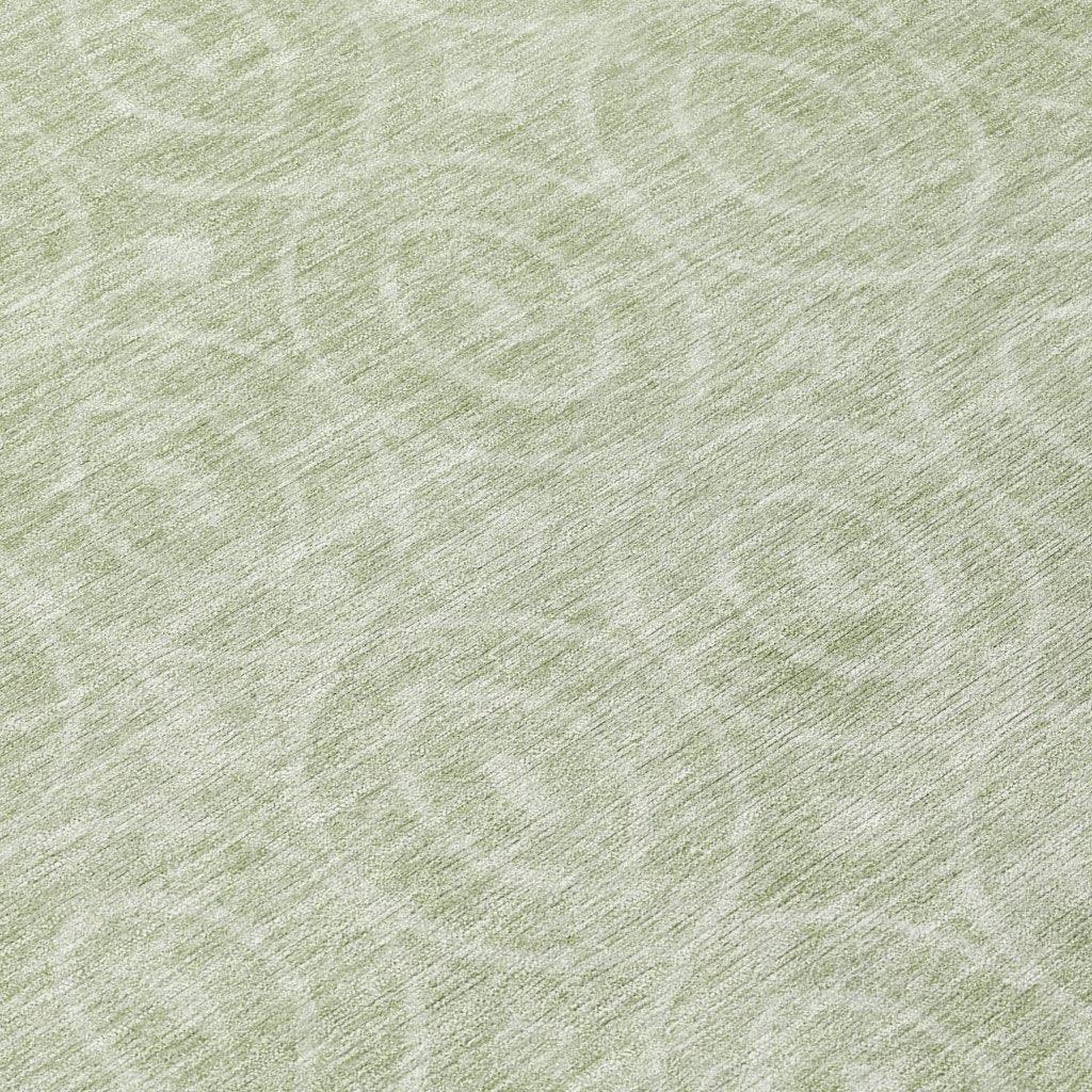 Zafrine Green Washable Indoor - Outdoor Rug - LOOMLAN - LOOMLAN Rugs - Outdoor Rugs