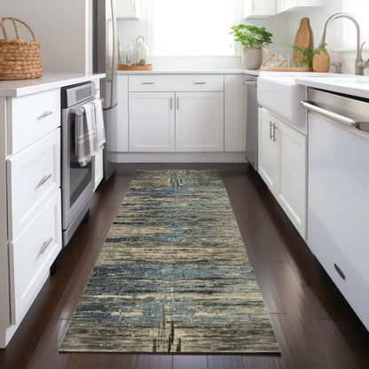 Zahran Brown Washable Indoor - Outdoor Rug - LOOMLAN - LOOMLAN Rugs - Outdoor Rugs