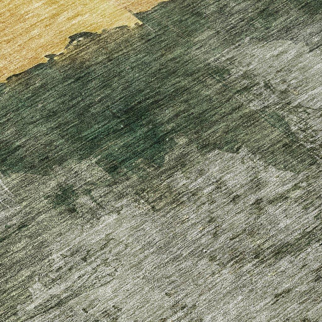 Zailor Fern Washable Indoor-Outdoor Rug-Outdoor Rugs-LOOMLAN Rugs-LOOMLAN