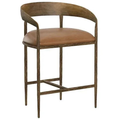 Zanatta Modern Counter Stool - LOOMLAN - SUNPAN - Counter Stools