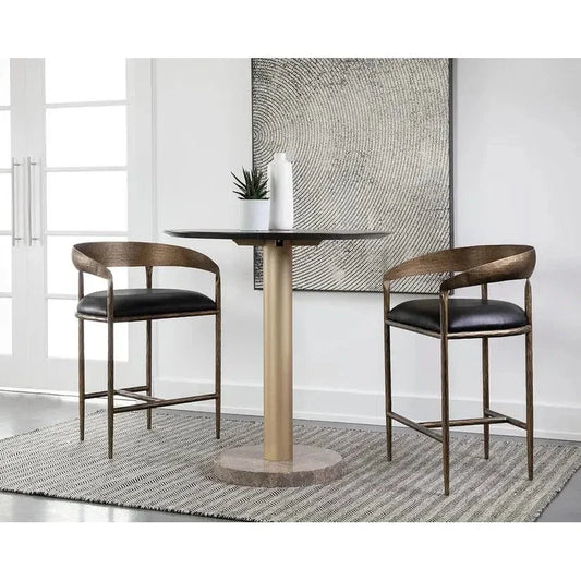 Zanatta Modern Counter Stool - LOOMLAN - SUNPAN - Counter Stools