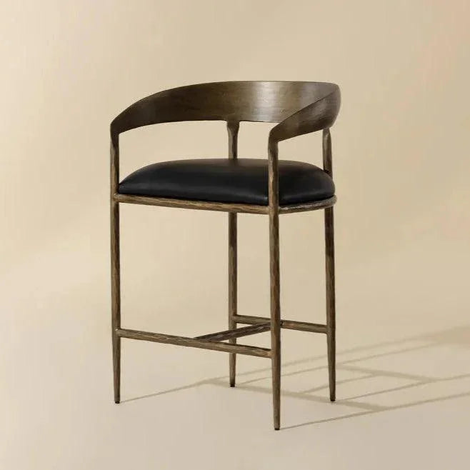 Zanatta Modern Counter Stool - LOOMLAN - SUNPAN - Counter Stools