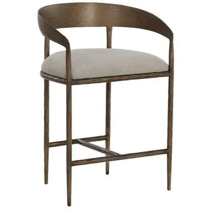 Zanatta Modern Counter Stool - LOOMLAN - SUNPAN - Counter Stools