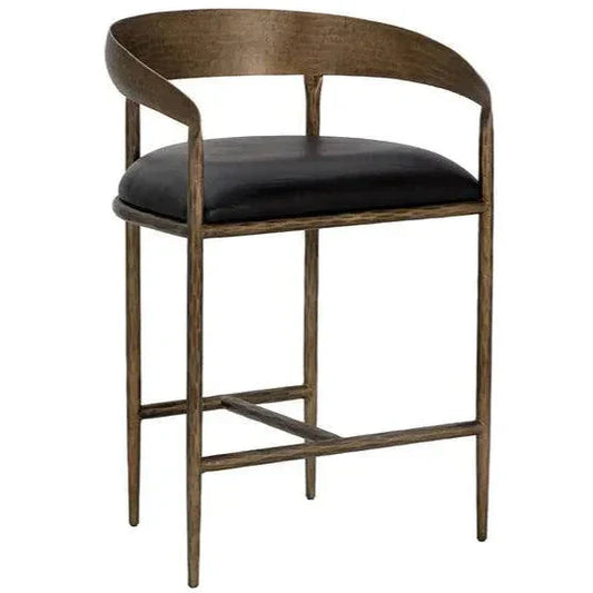 Zanatta Modern Counter Stool - LOOMLAN - SUNPAN - Counter Stools