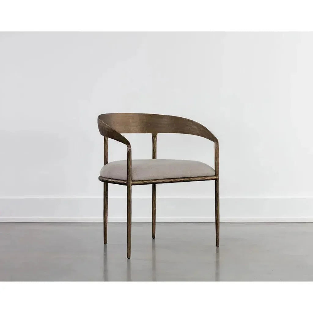 Zanatta Modern Dining Armchair - LOOMLAN - SUNPAN - Dining Chairs