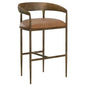Zanatta Leather Barstool - LOOMLAN - SUNPAN - Bar Stools