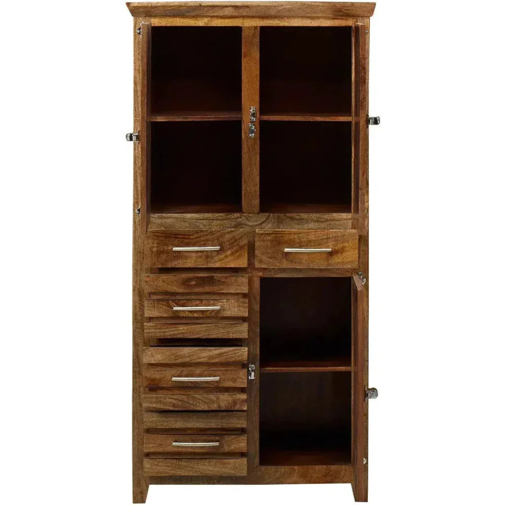 Icebox Tall Solid Wood - LOOMLAN - LOOMLAN - Bookcases