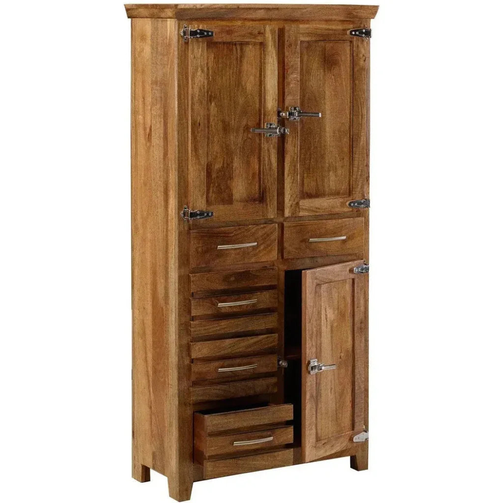 Icebox Tall Solid Wood - LOOMLAN - LOOMLAN - Bookcases