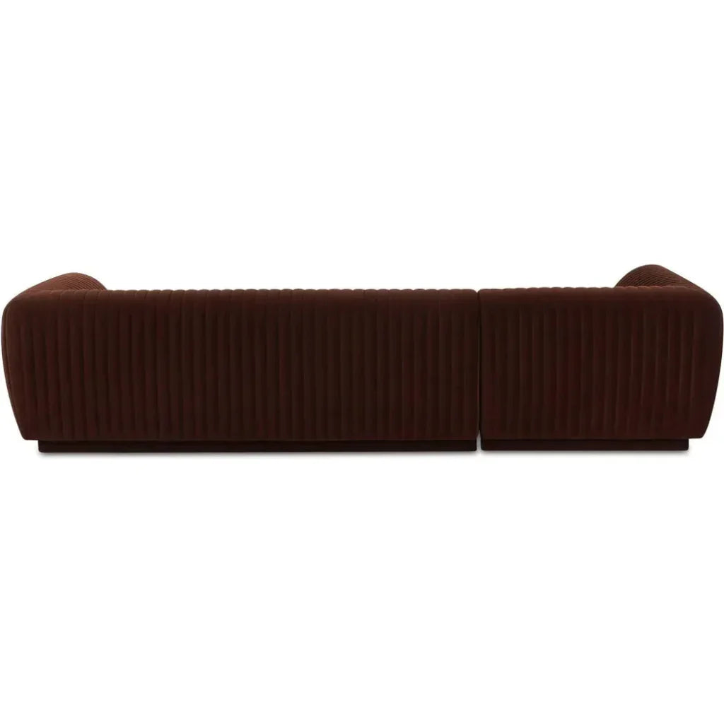 Zandro Performance Fabric Sectional Left-Modular Sofas-Moe's Home-LOOMLAN