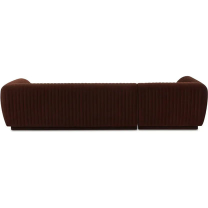 Zandro Performance Fabric Sectional Left-Modular Sofas-Moe's Home-LOOMLAN