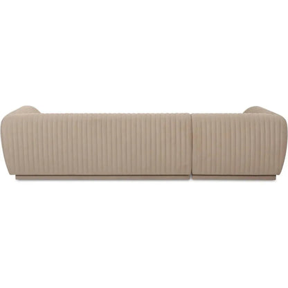 Zandro Performance Fabric Sectional Left-Modular Sofas-Moe's Home-LOOMLAN
