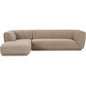 Zandro Performance Fabric Sectional Left-Modular Sofas-Moe's Home-Beige-LOOMLAN