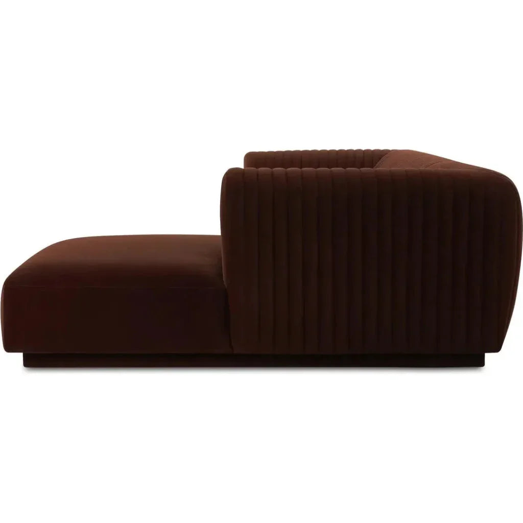 Zandro Performance Fabric Sectional Right-Modular Sofas-Moe's Home-LOOMLAN