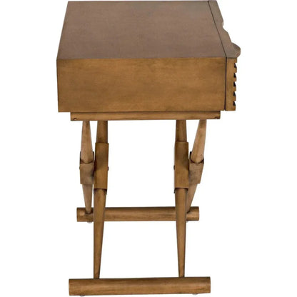 Zanta Wood Rectangle Side Table