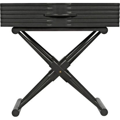 Zanta Wood Rectangle Side Table