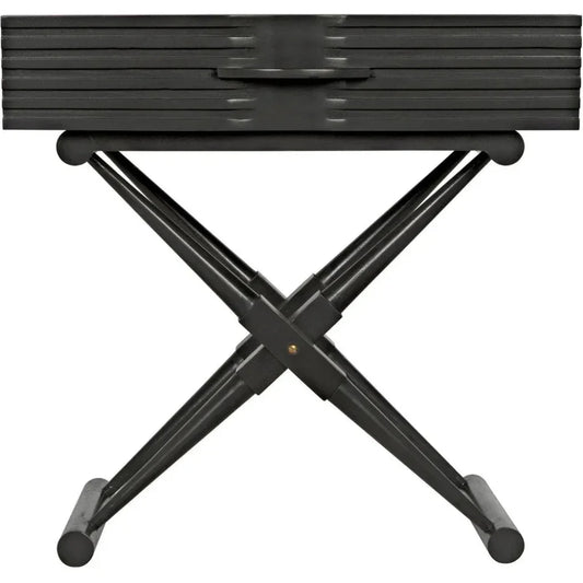 Zanta Wood Rectangle Side Table