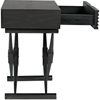 Zanta Wood Rectangle Side Table