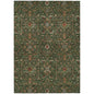 Zara Green Washable Indoor-Outdoor Rug-Outdoor Rugs-LOOMLAN Rugs-2'6" x 3'10"-LOOMLAN