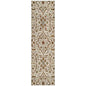 Zara Ivory Washable Indoor-Outdoor Rug-Outdoor Rugs-LOOMLAN Rugs-2'3" x 7'6"-LOOMLAN