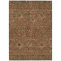 Zara Orange Washable Indoor-Outdoor Rug-Outdoor Rugs-LOOMLAN Rugs-2'6" x 3'10"-LOOMLAN