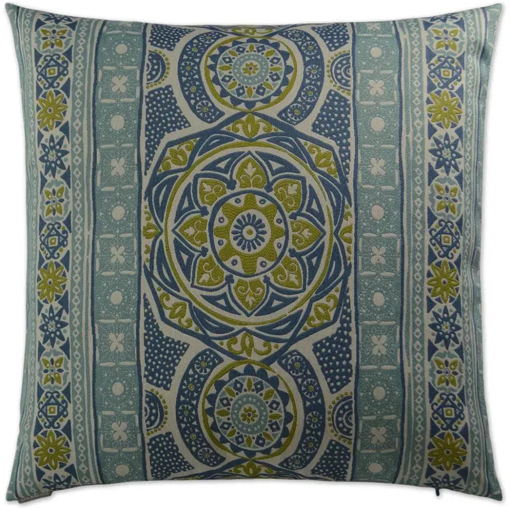 Zara Tide Teal Throw Pillow With Insert - LOOMLAN - D.V. Kap - Throw Pillows