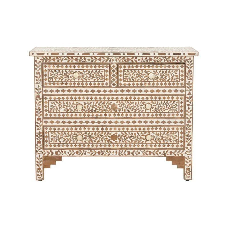 Zara Wooden Brown Chest - LOOMLAN - Chelsea House - Chests