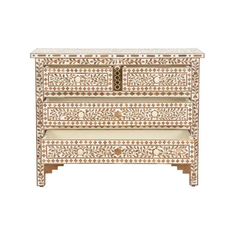 Zara Wooden Brown Chest - LOOMLAN - Chelsea House - Chests