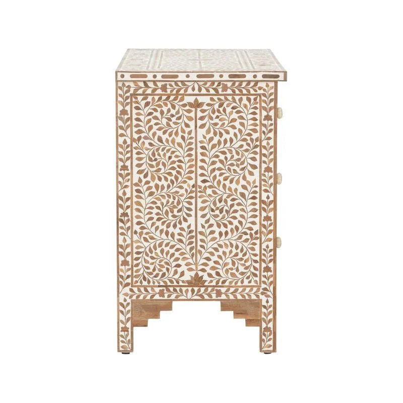 Zara Wooden Brown Chest - LOOMLAN - Chelsea House - Chests