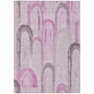Zaralith Pink Washable Indoor - Outdoor Rug - LOOMLAN - LOOMLAN Rugs - Outdoor Rugs