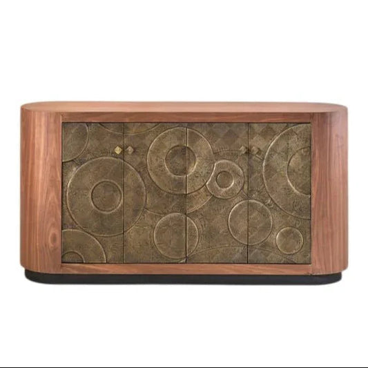 Zarentha Four Doors Wood Sideboard