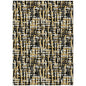 Zarifa Black Washable Indoor-Outdoor Rug-Outdoor Rugs-LOOMLAN Rugs-2'6" x 3'10"-LOOMLAN