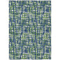 Zarifa Blue Washable Indoor-Outdoor Rug-Outdoor Rugs-LOOMLAN Rugs-2'6" x 3'10"-LOOMLAN