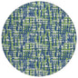 Zarifa Blue Washable Indoor-Outdoor Rug-Outdoor Rugs-LOOMLAN Rugs-8' x 8'-LOOMLAN