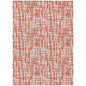 Zarifa Coral Washable Indoor-Outdoor Rug-Outdoor Rugs-LOOMLAN Rugs-2'6" x 3'10"-LOOMLAN