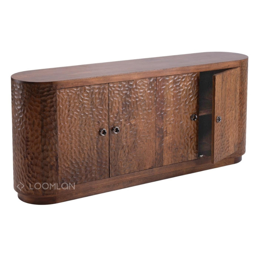 Zarmira Four Doors Wood Sideboard