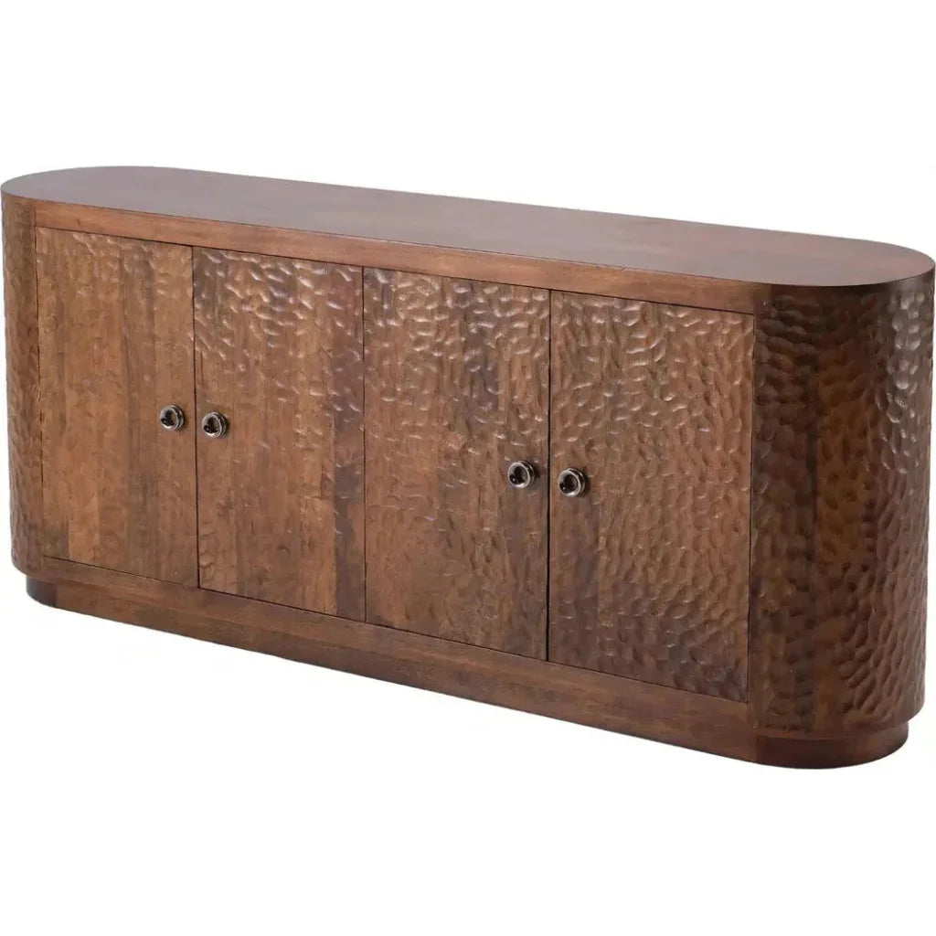Elodie Wooden Elegant 4 Door Sideboard - LOOMLAN - LOOMLAN - Sideboards