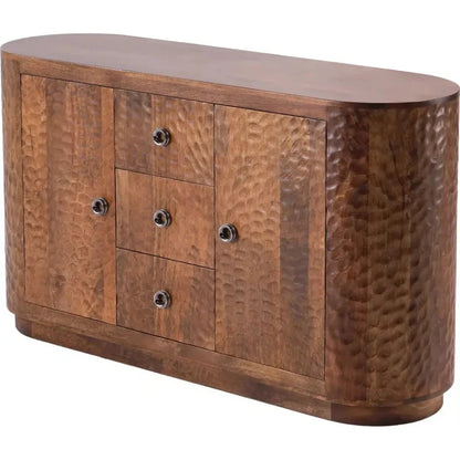 Elodie Wooden 2 Door with 3 Drawer Sideboard - LOOMLAN - LOOMLAN - Sideboards