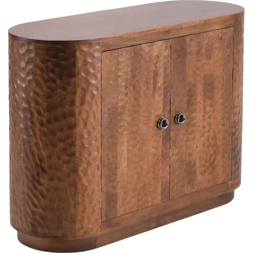 Elodie Stylish Wooden Brown Cabinet - LOOMLAN - LOOMLAN - Accent Cabinets