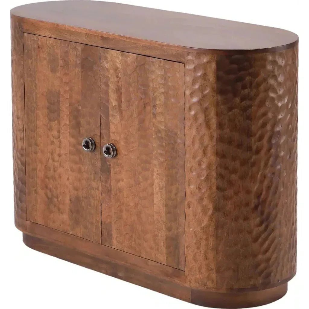 Elodie Stylish Wooden Brown Cabinet - LOOMLAN - LOOMLAN - Accent Cabinets