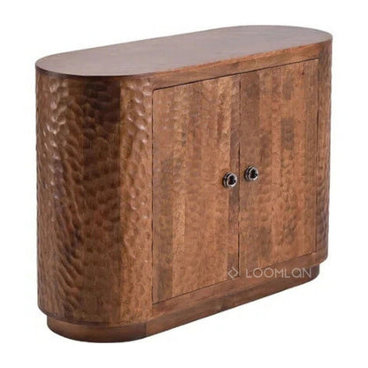 Zarmira Wooden Brown Accent Cabinet