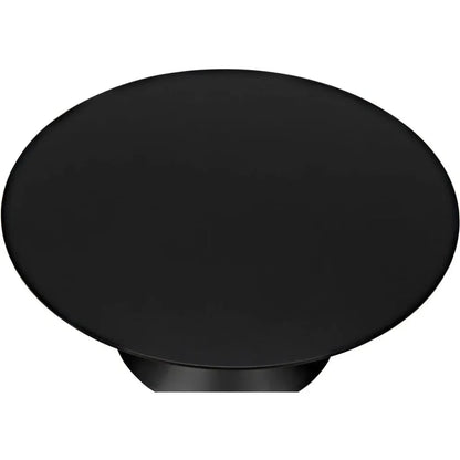 Zasa Side Table, Black Steel - LOOMLAN - Noir - Side Tables