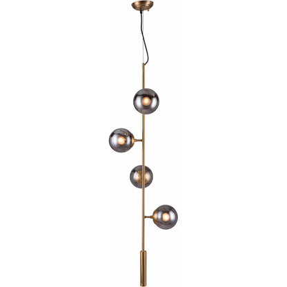 Zatara Ceiling Lamp Brass - LOOMLAN - Zuo Modern - Pendants