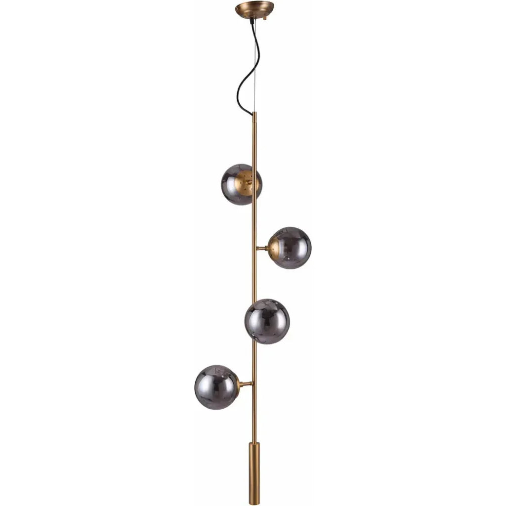 Zatara Ceiling Lamp Brass - LOOMLAN - Zuo Modern - Pendants