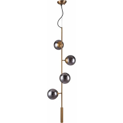 Zatara Ceiling Lamp Brass - LOOMLAN - Zuo Modern - Pendants
