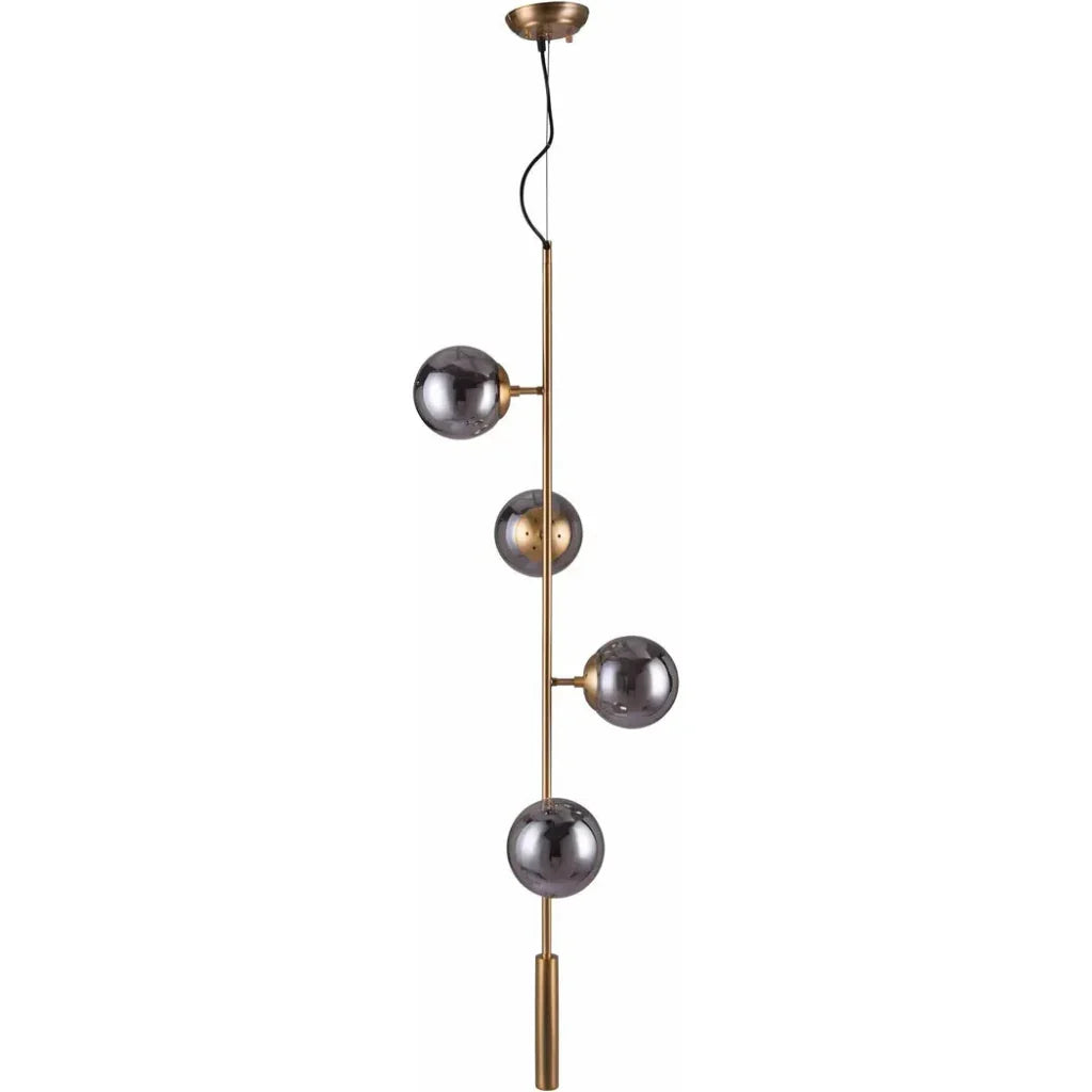 Zatara Ceiling Lamp Brass - LOOMLAN - Zuo Modern - Pendants