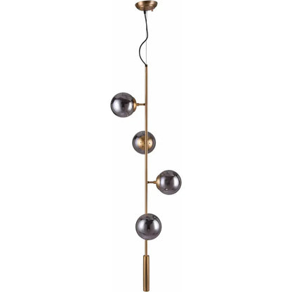 Zatara Ceiling Lamp Brass - LOOMLAN - Zuo Modern - Pendants
